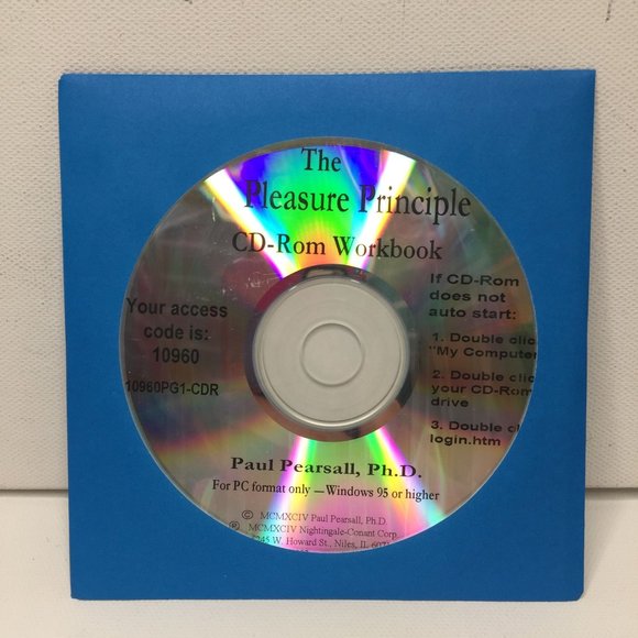 Nightingale The Pleasure Principle Paul Pearsall Cassette Set Audio Books Tape - Picture 5 of 9